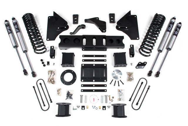 BDS 6 Inch Lift Kit | Ram 3500 w/ Rear Air Ride (13-18) 4WD | Diesel