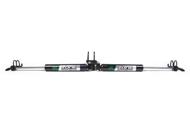 Zone Dual Steering Stabilizer Kit w/ Shocks | Jeep Wrangler JL (18-25) and Gladiator JT (20-25) ZON7451 Zone Dual Steering Stabilizer Kit w/ Shocks | Jeep Wrangler JL (18-25) and Gladiator JT (20-25) ZON7451