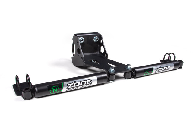 Zone Dual Steering Stabilizer Kit W/ Nitro Shocks | Fits 2.5-9 Inch Lift | Ford F250/F350 Super Duty (05-24) 4WD ZONF102N Zone Dual Steering Stabilizer Kit W/ Nitro Shocks | Fits 2.5-9 Inch Lift | Ford F250/F350 Super Duty (05-24) 4WD ZONF102N