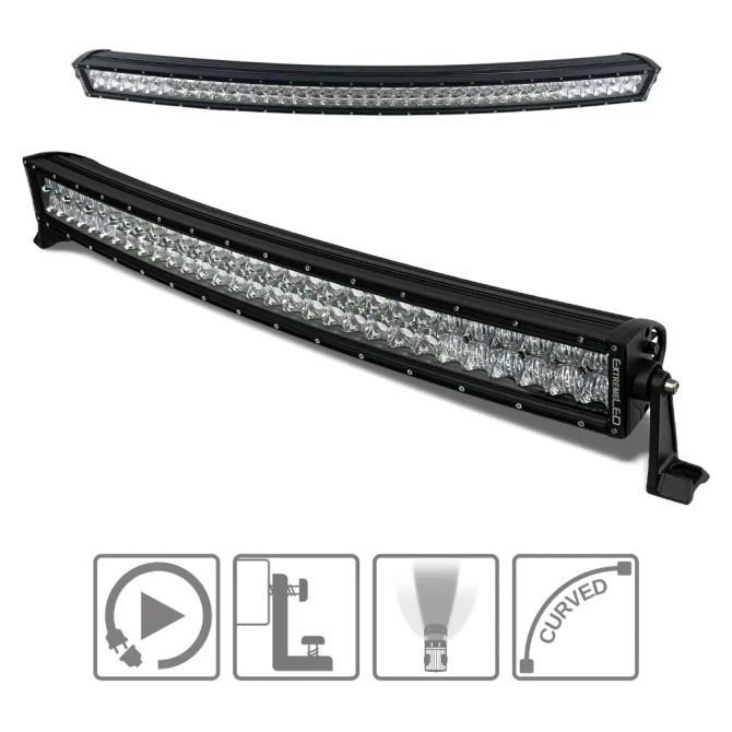 Extreme LED 40" Curved Extreme Series Dual Row 400W Combo Beam LED Light Bar
