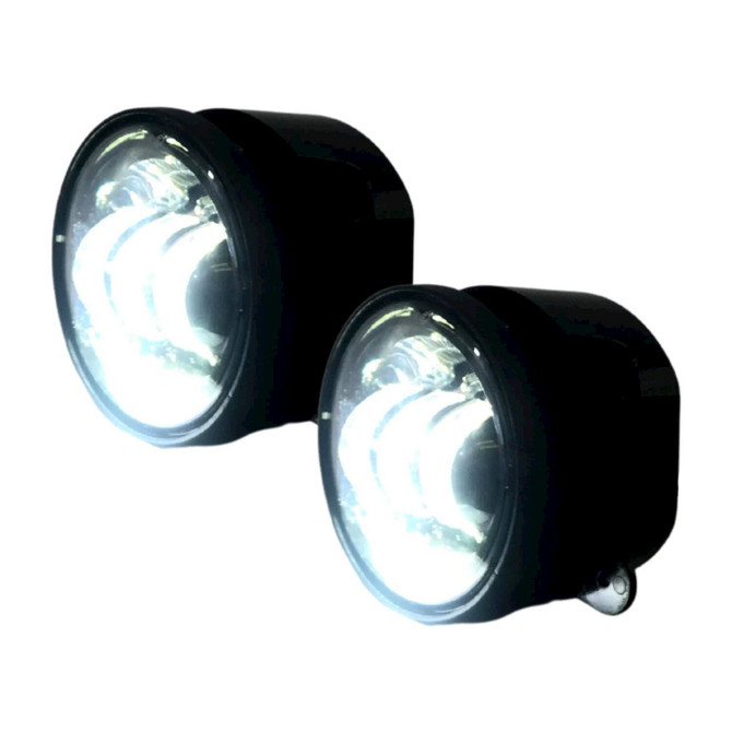 Extreme LED 4" LED Fog Light Kit with Adapters