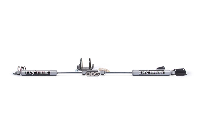BDS Dual Steering Stabilizer Kit w/ NX2 Shocks | Dodge Ram 2500/3500 (09-13) 4WD | T-Style Steering BDS2014DH