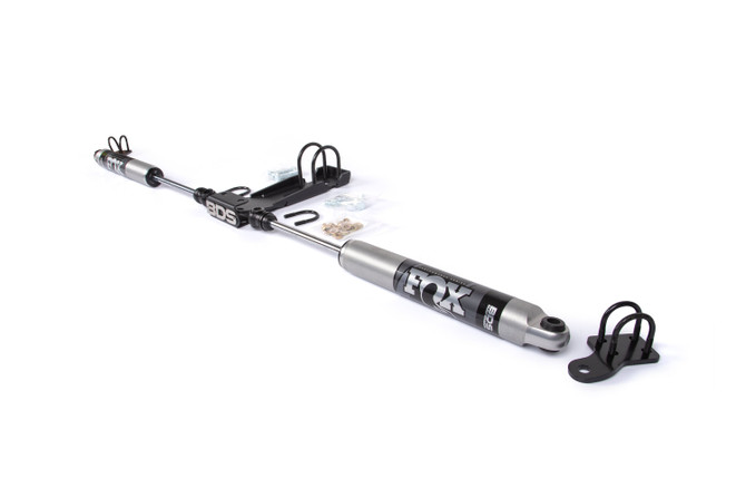 BDS Dual Steering Stabilizer kit W/ FOX 2.0 Performance Shocks | Jeep Wrangler JL (18-25) and Gladiator JT (21-25) BDS2034DF