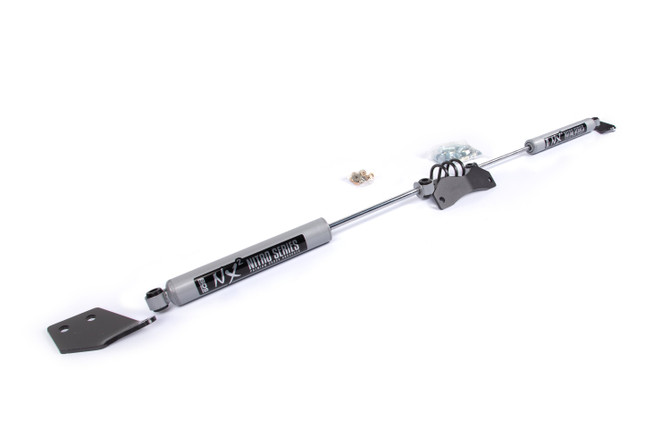 BDS Dual Steering Stabilizer Kit w/ NX2 Shocks | Dodge Ram 1500 Mega Cab (06-08) 4WD | Y-Style Steering BDS2012DH