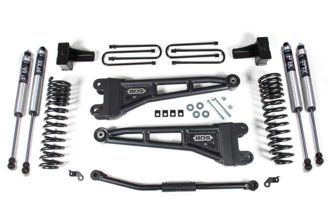 BDS 2.5 Inch Lift Kit w/ Radius Arm | Ford F250/F350 Super Duty (11-16) 4WD | Diesel