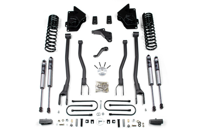 BDS 4 Inch Lift Kit w/ 4-Link | Ram 3500 (13-18) 4WD | Diesel