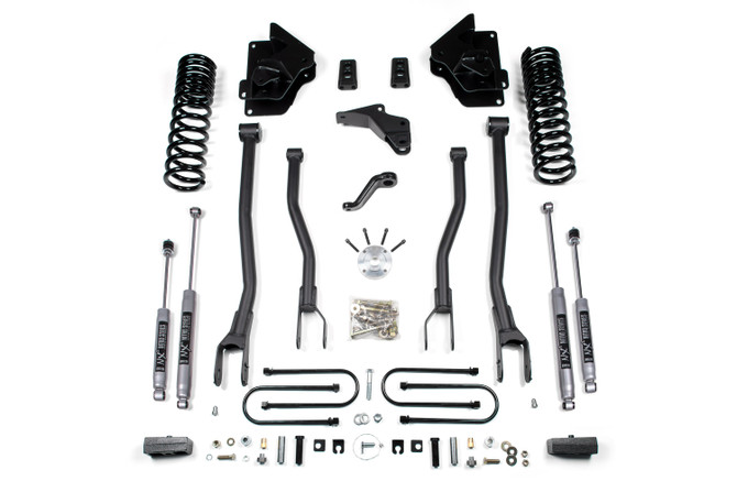 BDS 4 Inch Lift Kit w/ 4-Link | Ram 3500 (13-18) 4WD | Diesel