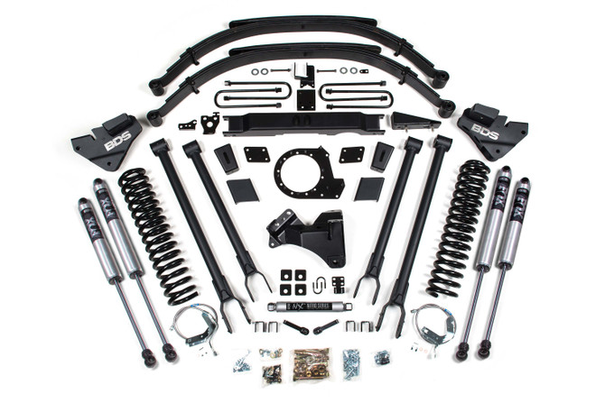 BDS 9 Inch Lift Kit w/ 4-Link | Ford F250/F350 Super Duty (20-22) 4WD | Diesel