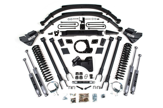 BDS 9 Inch Lift Kit w/ 4-Link | Ford F250/F350 Super Duty (20-22) 4WD | Diesel