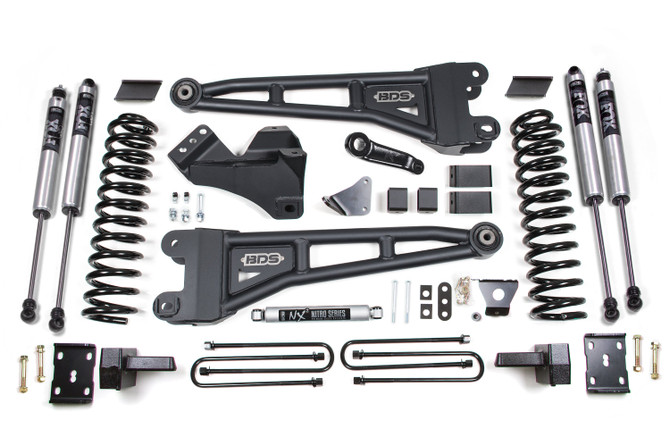 BDS 6 Inch Lift Kit w/ Radius Arm | Ford F250/F350 Super Duty (08-10) 4WD | Diesel