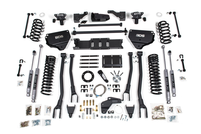 BDS 8 Inch Lift Kit w/ 4-Link | Ram 2500 (14-18) 4WD | Diesel