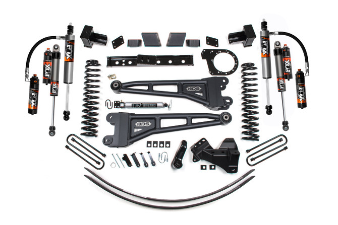 BDS 6 Inch Lift Kit w/ Radius Arm | Ford F250/F350 Super Duty (17-19) 4WD | Diesel