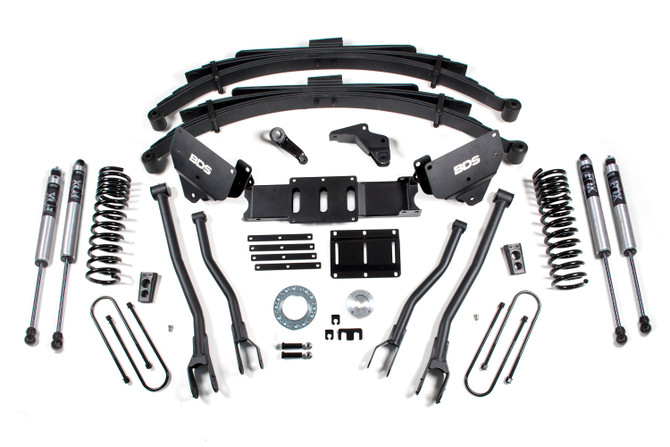 BDS 5.5 Inch Lift Kit w/ 4-Link | Ram 3500 (13-18) 4WD | Gas