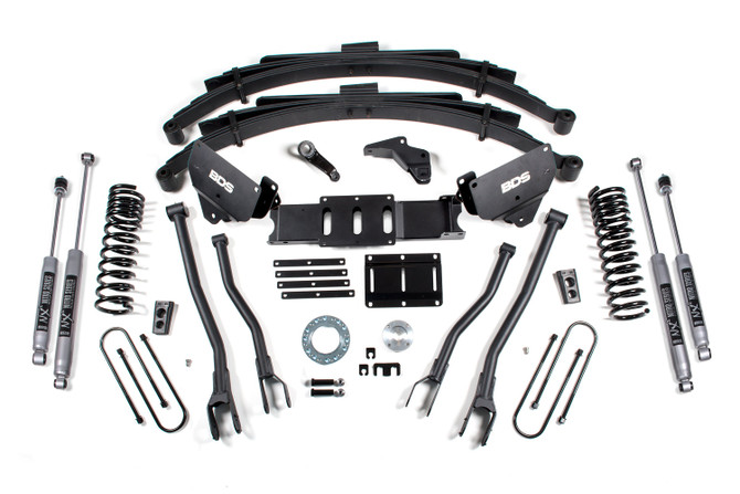 BDS 5.5 Inch Lift Kit w/ 4-Link | Ram 3500 (13-18) 4WD | Gas
