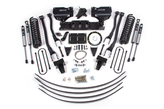 BDS 8 Inch Lift Kit w/ 4-Link | Ram 3500 (19-24) 4WD | Diesel