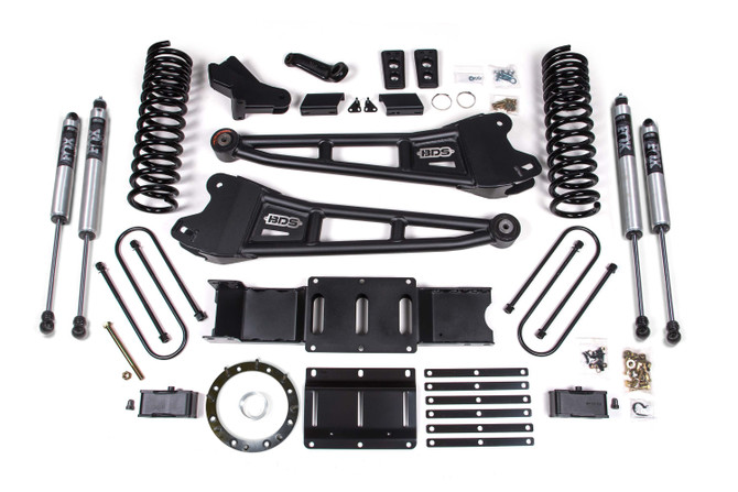 BDS 4 Inch Lift Kit w/ Radius Arm | Ram 3500 (19-24) 4WD | Gas