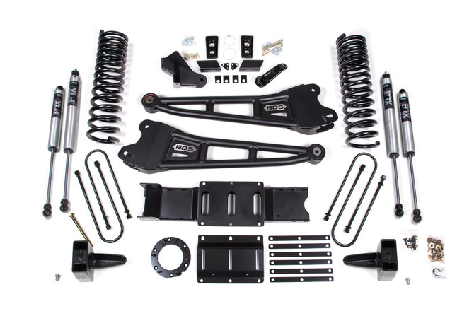 BDS 6 Inch Lift Kit w/ Radius Arm | Ram 3500 (19-24) 4WD | Diesel