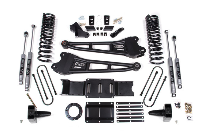 BDS 6 Inch Lift Kit w/ Radius Arm | Ram 3500 (19-24) 4WD | Diesel