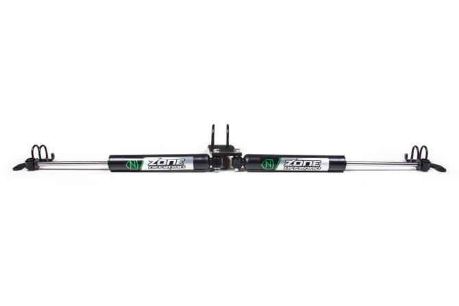 Zone Dual Steering Stabilizer Kit w/ Shocks | Jeep Wrangler JL (18-25) and Gladiator JT (20-25) ZON7451