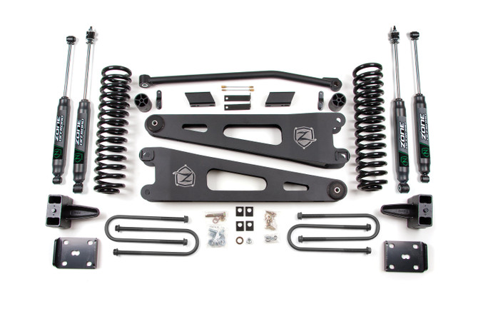 Zone 4 Inch Lift Kit w/ Radius Arm | Ford F250/F350 Super Duty (11-16) 4WD | Gas