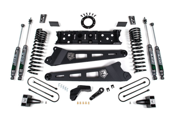 Zone 4 Inch Lift Kit w/ Radius Arm | Ram 3500 (19-24) 4WD | Gas