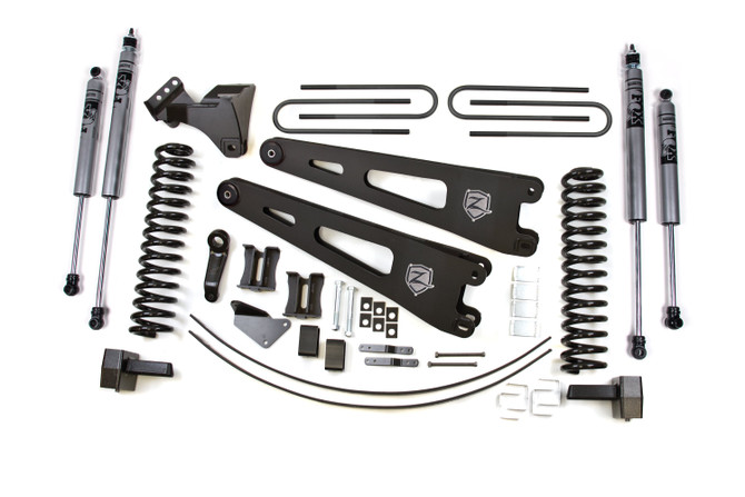 Zone 6 Inch Lift Kit w/ Radius Arm | Ford F250/F350 Super Duty (05-07) 4WD | Gas