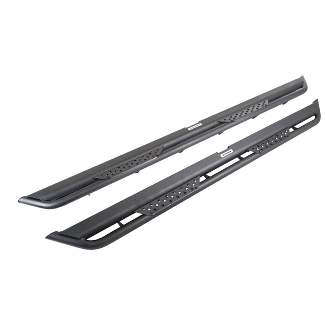 Go Rhino DT4346T - Dominator Xtreme DT Side Steps W/Bracket Kit - Textured Black