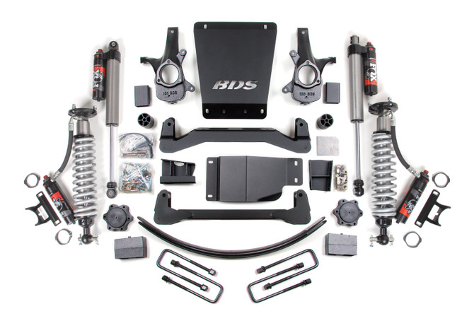 BDS 6 Inch Lift Kit | FOX Performance Elite Coil-Over | Chevy Silverado or GMC Sierra 1500 (07-13) 4WD