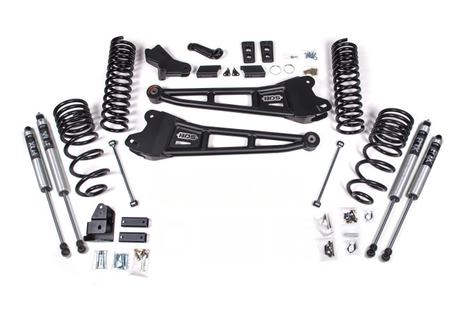 BDS 4 Inch Lift Kit w/ Radius Arm | Ram 2500 (2025) 4WD | Diesel