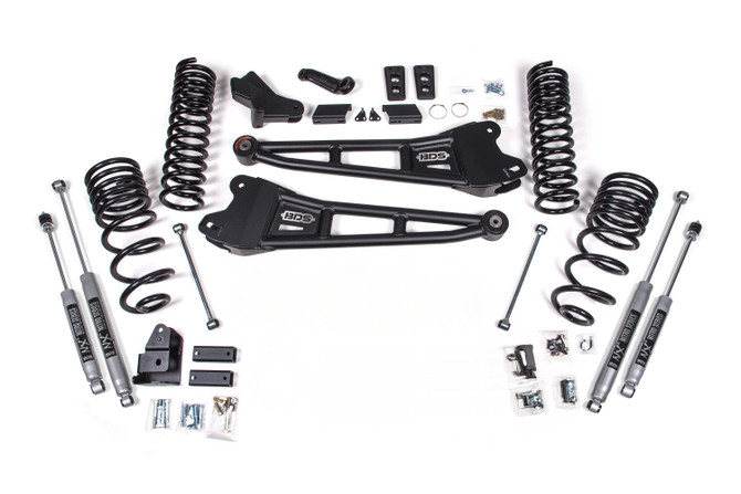 BDS 4 Inch Lift Kit w/ Radius Arm | Ram 2500 (2025) 4WD | Diesel