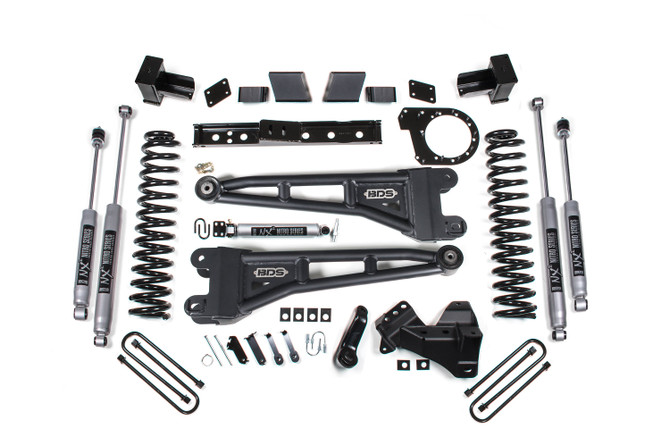 BDS 7 Inch Lift Kit w/ Radius Arms | Ford F350 Super Duty DRW (23-26) 4WD | Diesel