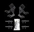 Go Rhino 5698620LT - RC3 LR with Mounting Brackets & 20" Light Bar - Textured Black