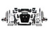 BDS 7 Inch Lift Kit | FOX 2.5 Performance Elite Coil-Over | Toyota Tundra (07-15) 2/4WD