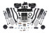 BDS 4 Inch Lift Kit w/ 4-Link | Ram 3500 w/ Rear Air Ride (19-24) 4WD | Gas