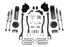 BDS 4 Inch Lift Kit w/ 4-Link | Ram 3500 w/ Rear Air Ride (13-18) 4WD | Diesel