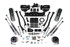 BDS 4 Inch Lift Kit w/ 4-Link | Ram 2500 w/ Rear Air Ride (19-24) 4WD | Gas