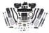 BDS 4 Inch Lift Kit w/ 4-Link | Ram 3500 (19-24) 4WD | Diesel - BLDV-BDS1666FPE