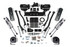 BDS 6 Inch Lift Kit w/ 4-Link | Ram 2500 w/ Rear Air Ride (19-24) 4WD | Diesel
