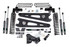 Zone 4 Inch Lift Kit w/ Radius Arm | Ford F250/F350 Super Duty (17-19) 4WD | Gas
