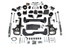 BDS 4 Inch Lift Kit | Ram 1500 w/ Air Ride (25-26) 4WD