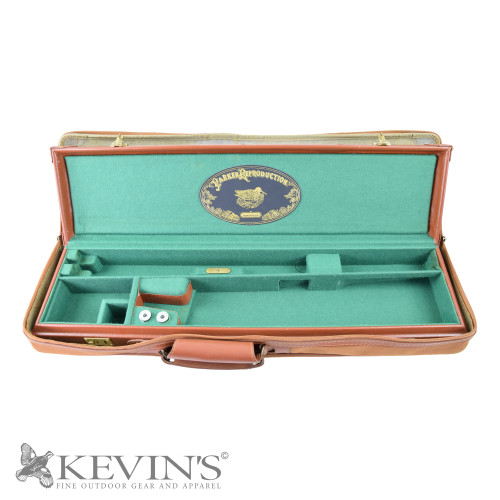 Parker Reproduction Leather Hard Case 26in 20ga Caps (Case006)