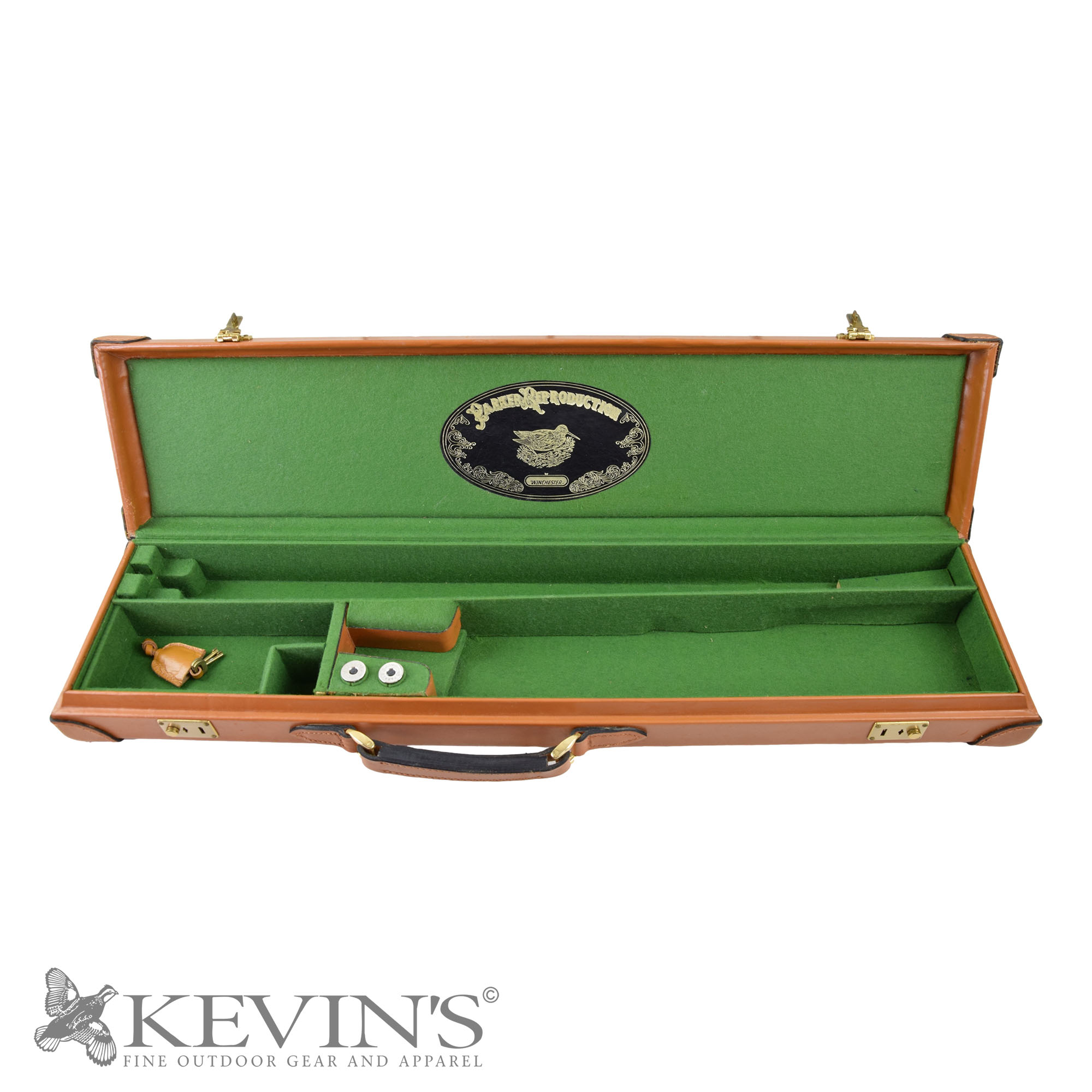 Winchester Parker Reproduction 28in Hard Leather Case (Case008)