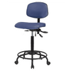 Spectrum® Vinyl Chair Round Tube Base- High Bench Height 26 to 35