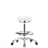 Spectrum® Vinyl Stool Chrome without Back - High Bench Height 24