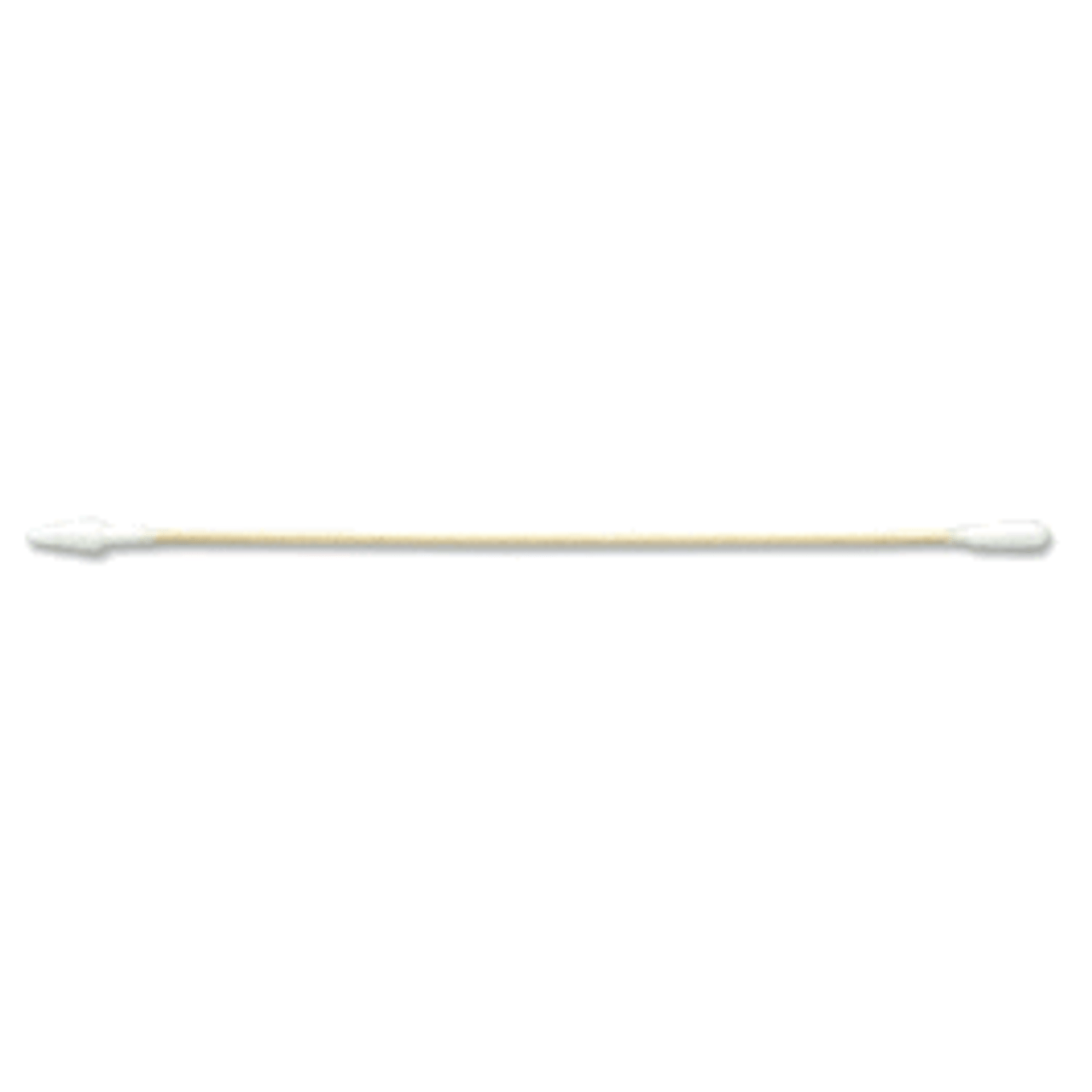 Cotton Swab, Double-Ended, One Tapered Tip- One Regular Size Tip, Wood  Handle, 6