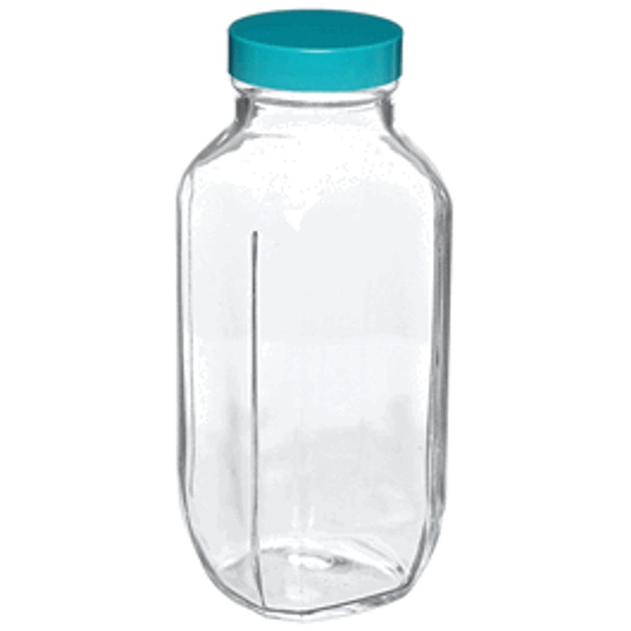16 oz. French Square Bottle 48-400