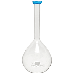 Corning® PYREX® Class A Volumetric Flasks with Snap Caps