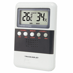 Traceable® Hygrometer/Thermometer - Each