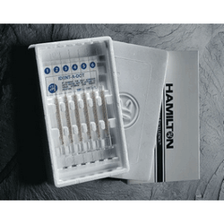 Hamilton* 700 Series MicroLiter* Syringes 10 µl Six Packs