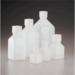 Thermo Scientific Nalgene* HDPE Square Narrow-Mouth Laboratory Bottles